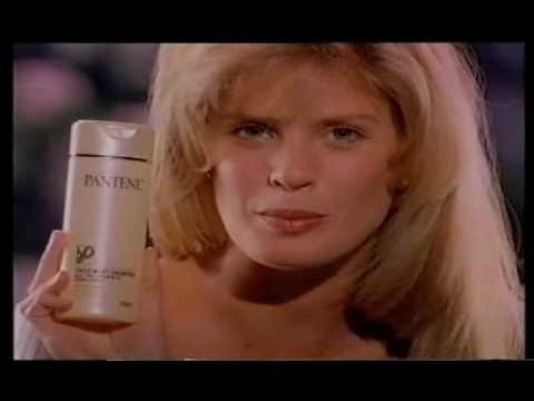 early Aussie advert for Pantene shampoo with Rachel Hunter