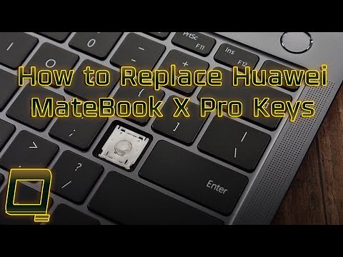 How to Replace Huawei MateBook X Pro Keys