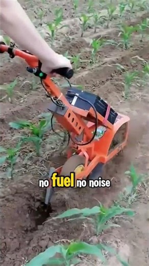 This Electric Weeder Clears Weeds & Digs Trenches – No Fuel Needed! #smartfarming