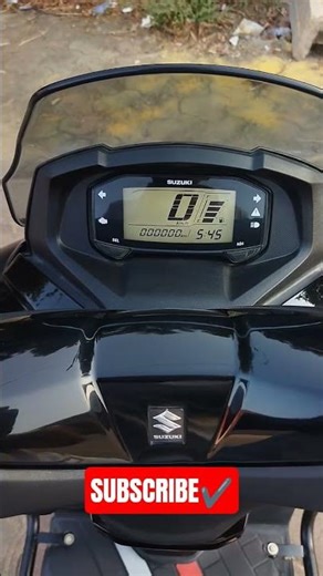 Burgman Non BT varient Meter Display ⭐🖤🐎 #burgman125 #automobile #display #twowheeler #suzuki