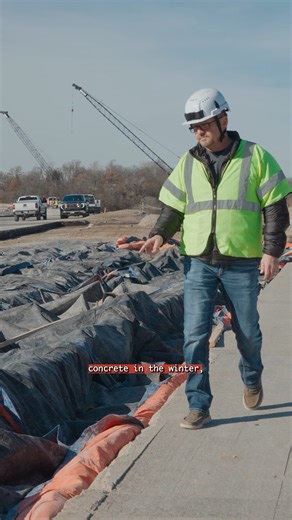 "You can pour concrete in the winter, but pouring concrete in the winter can be difficult, there's a lot that goes into it." - Chad English, General Manager of Quality Control, Geiger Ready Mix Inc. | Geiger Ready Mix Company, Inc.