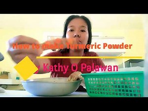 How To Make Turmeric Powder
