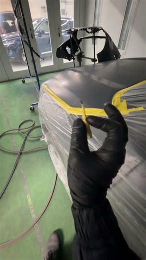 EASY ROCK CHIP REPAIR IN MIDDLE OF PAINT JOB