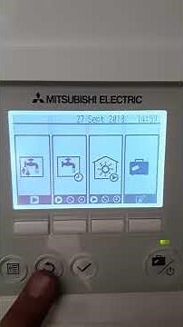 PAC Mitsubishi ECODAN - Activer le chauffage