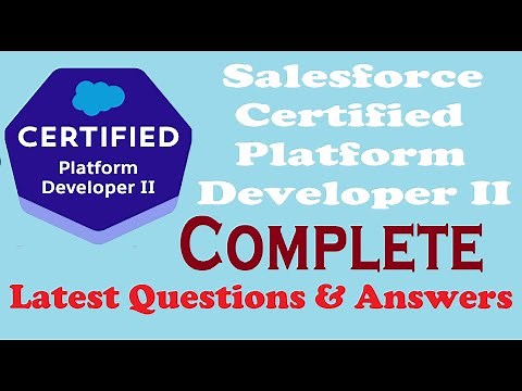 Master SALESFORCE PD-II: Salesforce Certified Platform Developer II