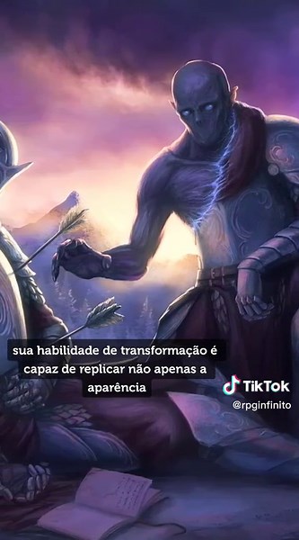 D&D Lore - Doppelganger #doppelgänger #dnd #fantasia #dndbrasil #dnd5e #dndtiktok #rpg #rpgdemesa #rpgbrasil