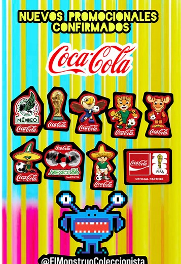 Coca-Cola y los Nuevos Pines Mundialistas para Coleccionistas