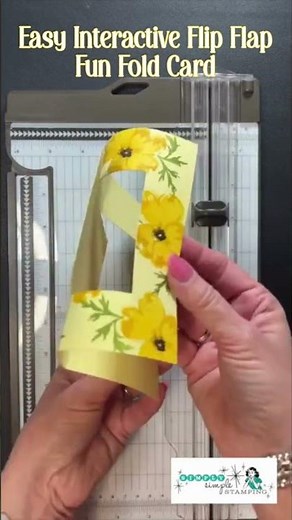 Easy Interactive Flip Flap Fun Fold Card