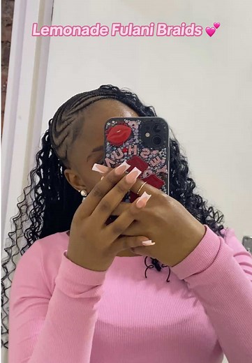 Stylish Lemonade Fulani Braids Tutorial