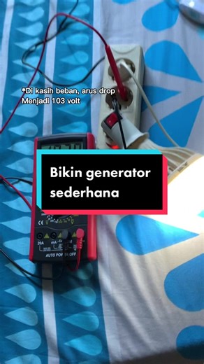 Cara Membuat Generator Listrik Sederhana