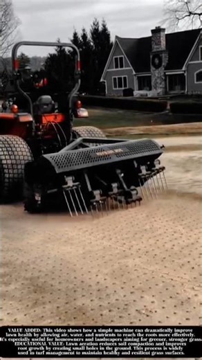 This Machine Can Repair Your Lawn in Minutes! #shorts