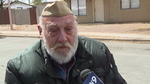 Veterans, supporters protest DOGE in front of Tucson VA hospital