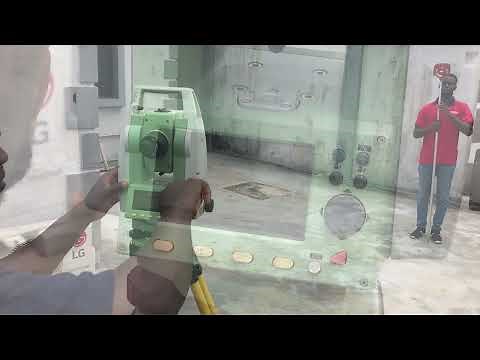 TOTAL STATION TUTORIAL - HOW TO TAKE MEASUREMENTS USING ANGLES AND DISTANCES ONLY