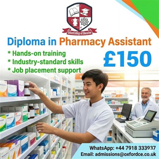 Diploma in Pharmacy Assistant