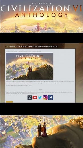 NEW Civ 6 Anthology - ALL CIVILIZATION VI DLC CONTENT in 1 for 66% OFF! #shorts #civ