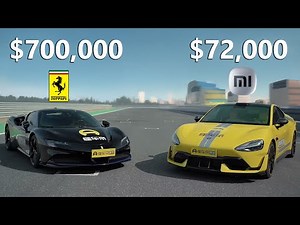 Xiaomi vs Ferrari: TRACK RACE & DRAG RACE