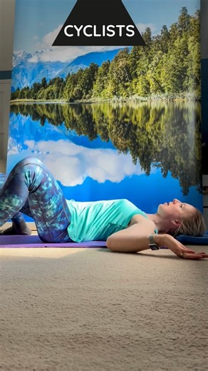 Do you suffer from restricted hip mobility? Hip Flexion, Extension, and Internal Rotation: Cyclists often experience limited movement in these three key areas of the hip joint, which can hinder their ability to achieve a comfortable and efficient position on the bike. To improve the mobility at the hip try this simple hip roll with me now, or save for later. Do you want to learn more about how training off the bike can improve your cycling? Comment velo core below to get information to your inbo