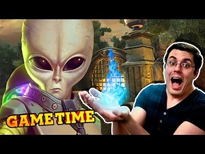 SMITING ALIENS AND MONKEYS! (Gametime w/ Smosh Games)