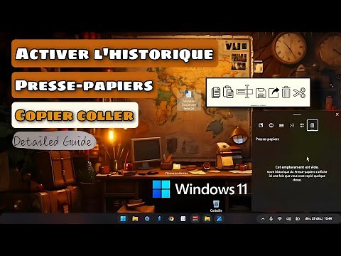 Enable Clipboard in Windows 11, Copy & Paste and Use History 📋