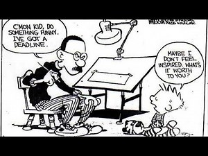 Calvin’s conversation with Bill Watterson