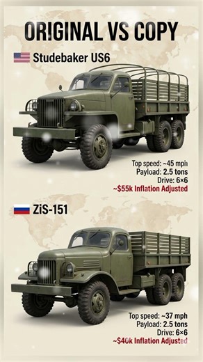 Studebaker vs ZiS - The Truck That Taught an Army