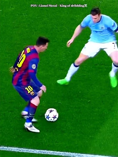 Lionel Messi - King of dribbling☠️