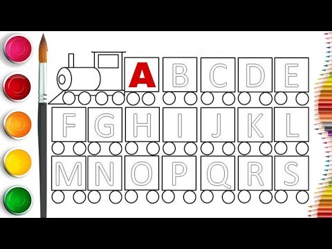 Alphabet A to Z for Kids | ABC Song & Abcd Writing Practice | Learn Letters with Dotted Lines