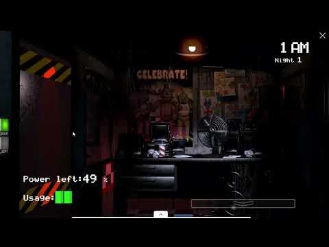 Playing Fnaf1! Best day of my life! (playing on my computer)