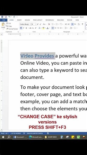 Microsoft word shortcut key ll computer shortcut key