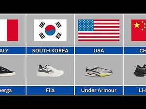 Top Shoe Brands and Their Countries of Origin!