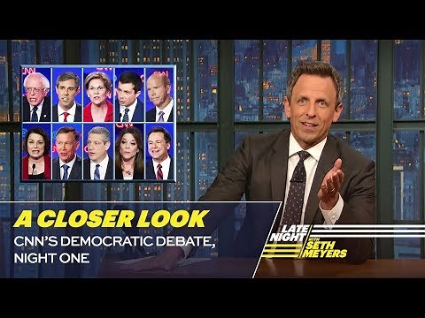 CNN’s Democratic Debate, Night One: A Closer Look