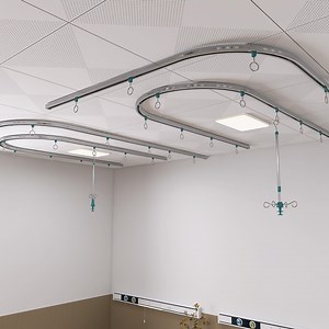 [Hot Item] Hospital Curtain Track Railing Medical Curtain Track System