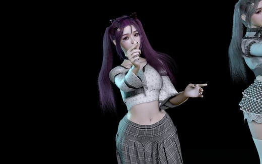 Summertime mmd舞蹈 VAM