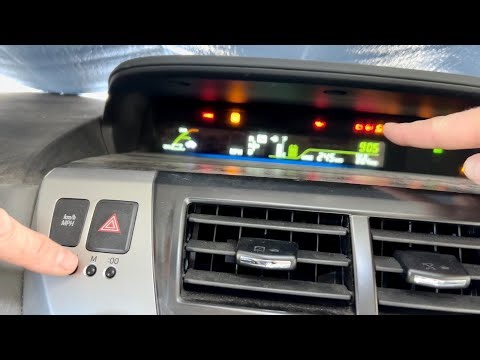 How To Set The Clock Time On A Toyota