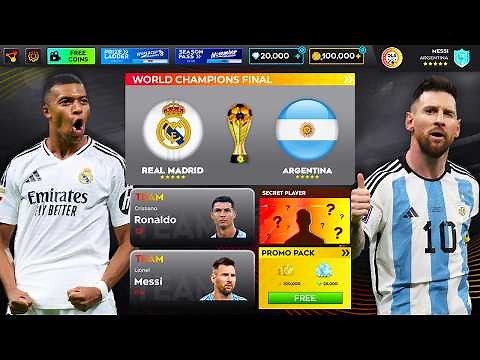 ARGENTINA VS REAL MADRID | DREAM LEAGUE SOCCER | DLS