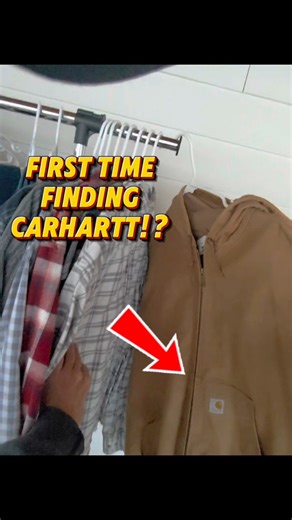 This was my first time finding Carhartt in this warm weather climate! #resellingtips #resellercommunity #garagesalefinds #goodwillfinds #Carhartt #carharttworkwear | RetroCowboy