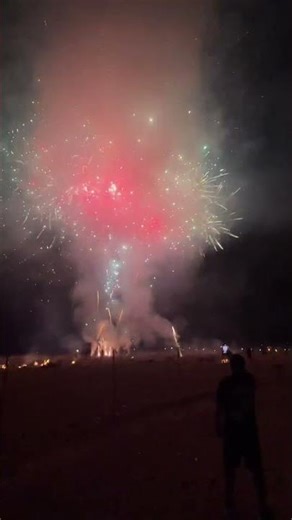 Annual fireworks free for all here at Moapa.