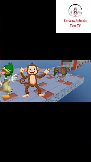 Sher Wala video l Cartoon For Kids l Lion Video l Animals Video l Short Video Monkey l शेर #shots