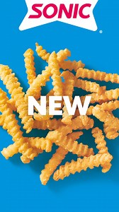 🚨 NEW FRY ALERT🚨Meet our new Groovy Fries. They're here to stay and only $1 for any size, now thru 6/30! Applicable for any size a la carte Groovy Fries. Valid through June 30, 2024 at participating locations while supplies last. Add-ons cost extra. Discount will automatically apply. Not valid with Combos, delivery or any other offers. Tax Extra. | Sonic Drive-In