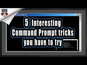 5 interesting Command Prompt tricks you have to try