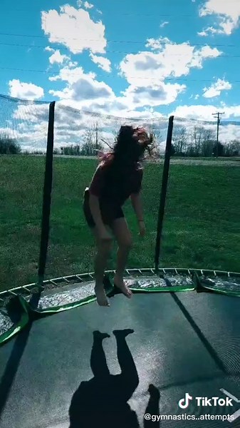 gymnastics fails on TikTok