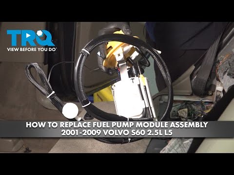 How to Replace Fuel Pump Module Assembly 2001-2009 Volvo S60 2.5L L5