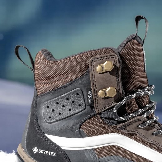 Presentamos las UltraRange EXO Hi Gore-Tex MTE-3, el producto de Vans especial para todo tipo de climas más avanzado técnicamente de nuestra historia. | Vans