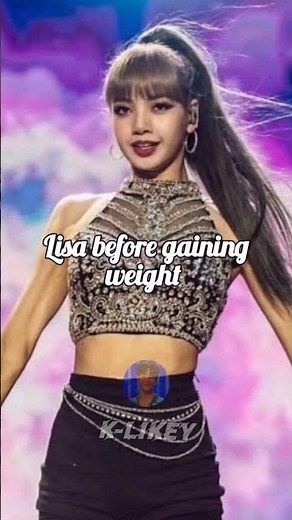 Finally Lisa gained weight❤️