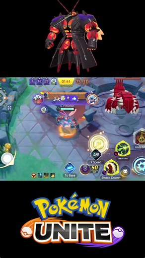 Buzzwole muscular power is not a joke 😱👍 Pokémon Unite