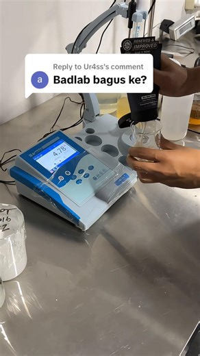 Test Live Produk Face Wash di Makmal