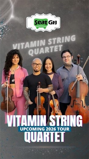 🎻 Vitamin String Quartet Live 2026! 🎻 - #VitaminStringQuartet #VSQ