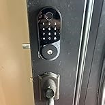 Touch 'n Hold Smooth Door Closer - Single Kit (Black) - Standard-Duty Door Closer with Touch-Button Hold Open Feature & Smooth Closing Motion – for (Medium & Lightweight) Storm, Screen Doors.