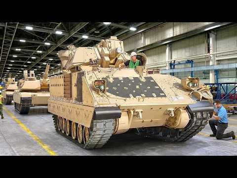Inside Giant US Factory Rebuilding US Army's Best Armored Vehicles