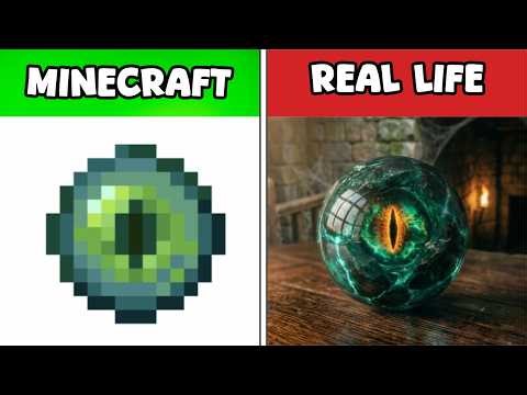 Minecraft vs Real Life – What Minecraft Looks Like in Real World (Insane Detail)